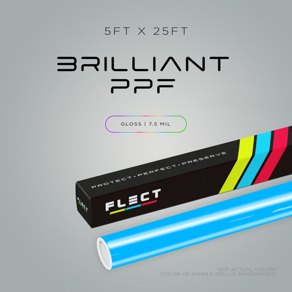 Brilliant PPF® SAMPLE - RANDOM GLOSS COLOR - 7.5 MIL